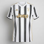 Striped Adidas Juventus home CR7 2020-2021 season SKU 7392 size S