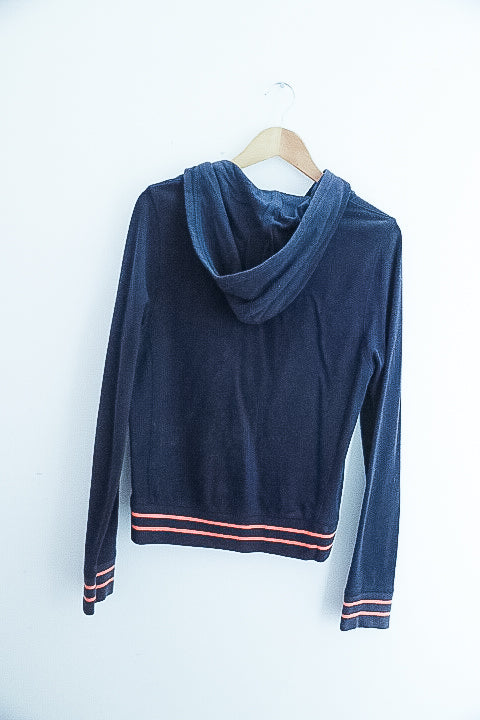 Vintage polo jeans co ralph lauren blue medium full zip hoodie