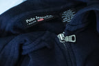 Vintage polo jeans co ralph lauren blue medium full zip hoodie