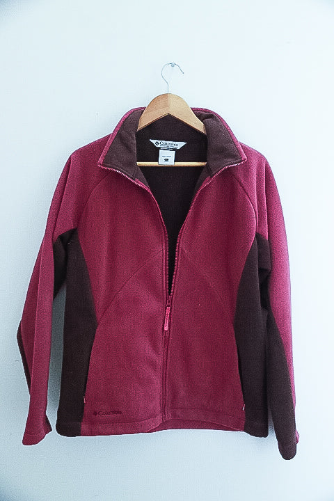 Vintage Purple Columbia Sportwear fleece large Jacket - Men's