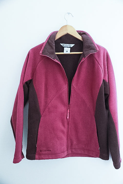 Vintage Purple Columbia Sportwear fleece large Jacket - Men's