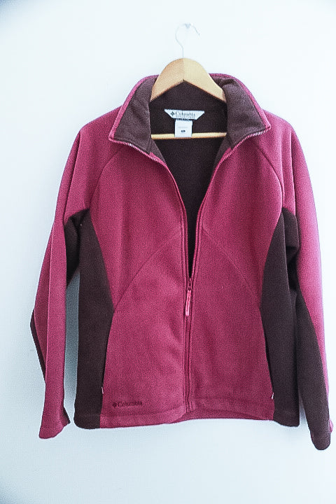 Vintage Purple Columbia Sportwear fleece large Jacket - Men's
