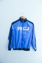 Vintage blue puma full zip mens track suit XL