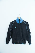 Vintage Asics 90s black full zip up jacket