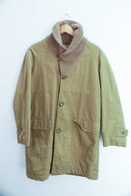 Vintage large cream military mens jacket