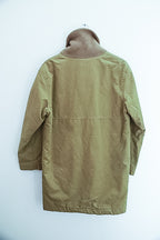 Vintage large cream military mens jacket
