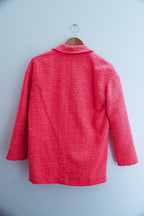 Vintage River Island pink womens blazers uk 6