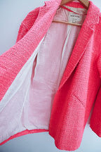 Vintage River Island pink womens blazers uk 6