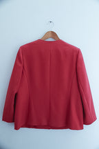 Vintage Eastex pink Linen womens blazers uk 16