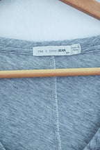 Vintage rag & bone jean grey vneck small tees