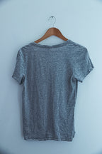 Vintage rag & bone jean grey vneck small tees