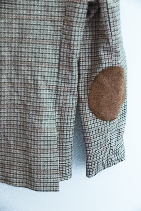 Vintage brown checkered mens small blazers