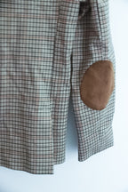 Vintage brown checkered mens small blazers