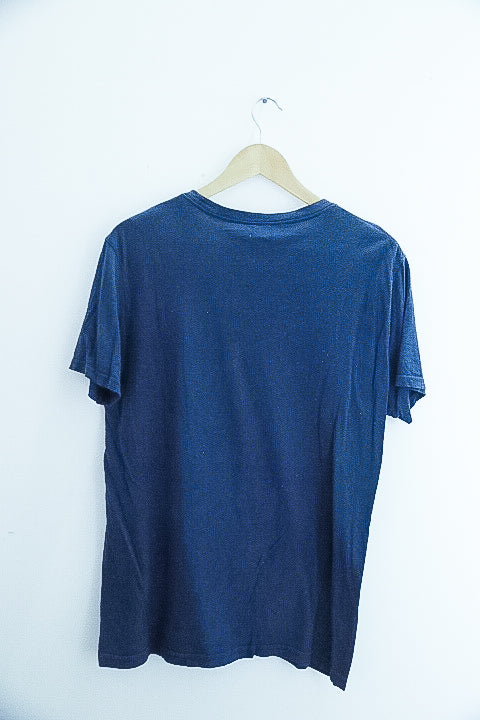Vintage Converse Graphics blue small mens tees