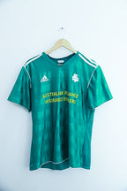 Vintage Green mens Adidas large football jersey