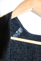 Vintage Mark & Spencers womens black summer shawl sweater