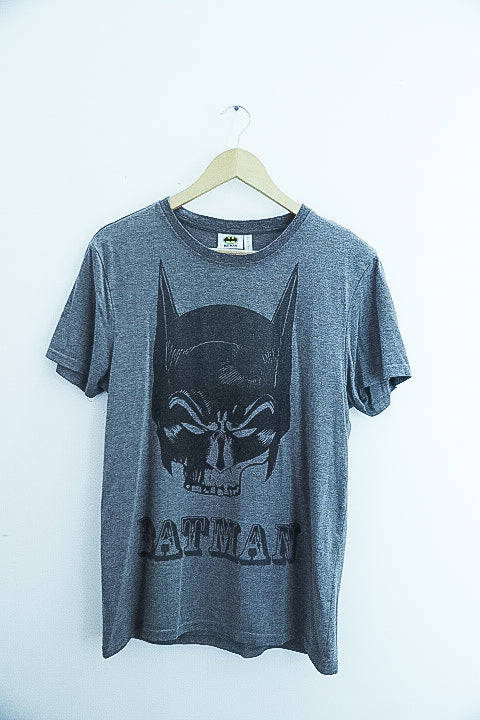Vintage Batman Graphics large grey tees