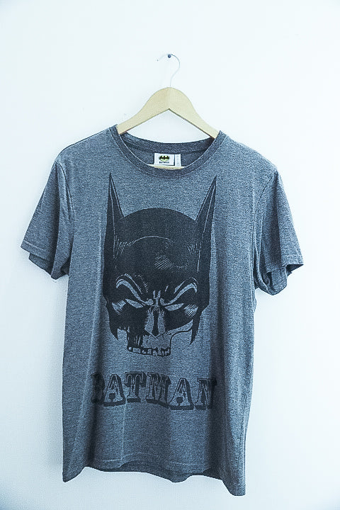 Vintage Batman Graphics large grey tees