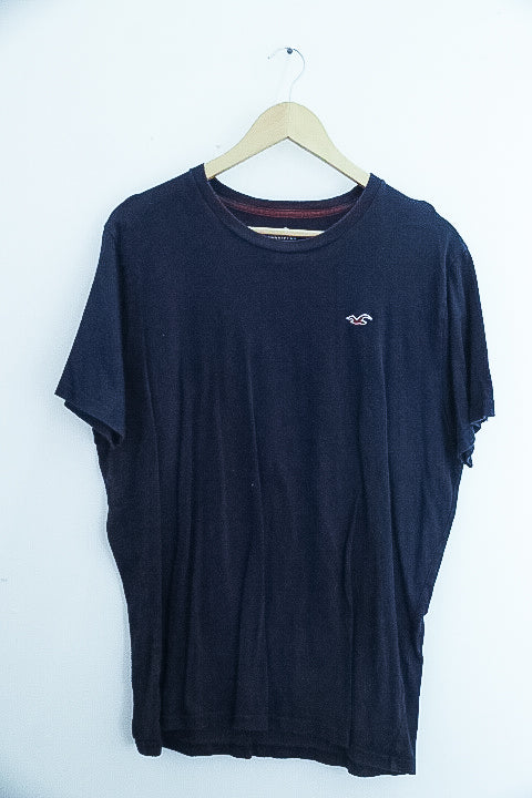 Vintage Hollister plain blue mens tees XL