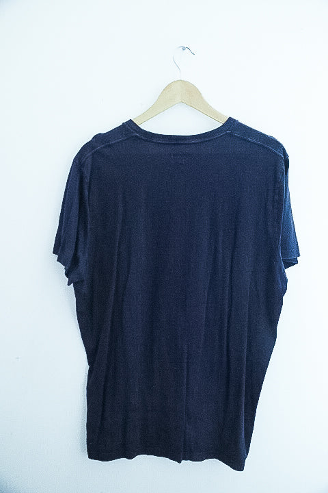 Vintage Hollister plain blue mens tees XL