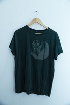 Vintage selected green graphics medium mens tees