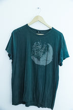 Vintage selected green graphics medium mens tees