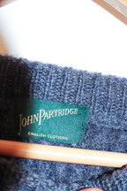 Vintage john patridge grey small knited jumper