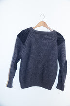 Vintage john patridge grey small knited jumper