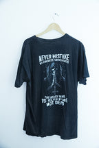 Vintage black mens XL tees with graphics at the backVintage black mens XL tees with graphics at the back