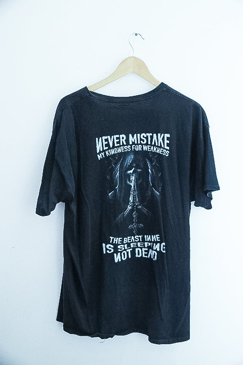 Vintage black mens XL tees with graphics at the backVintage black mens XL tees with graphics at the back