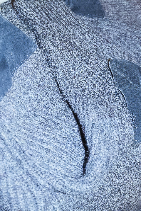 Vintage john patridge grey small knited jumper