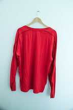 Vintage Puma Boys Ess Big Logo Red Sweatshirts XL