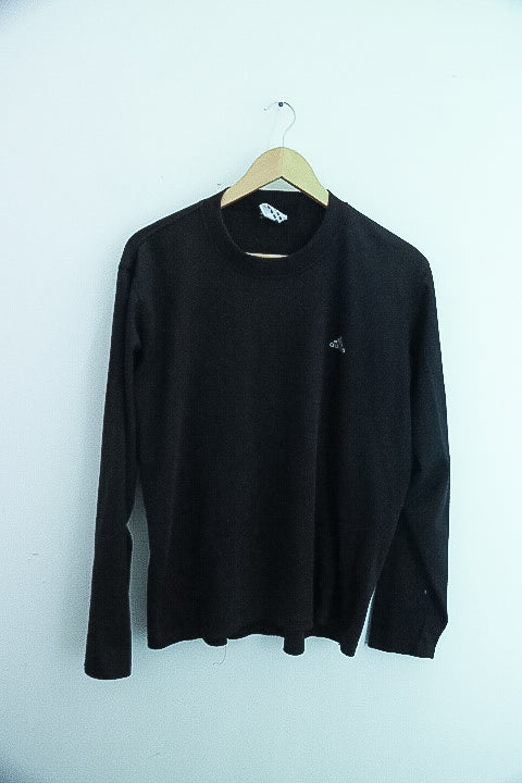 Vintage black Adidas mens medium sweatshirt