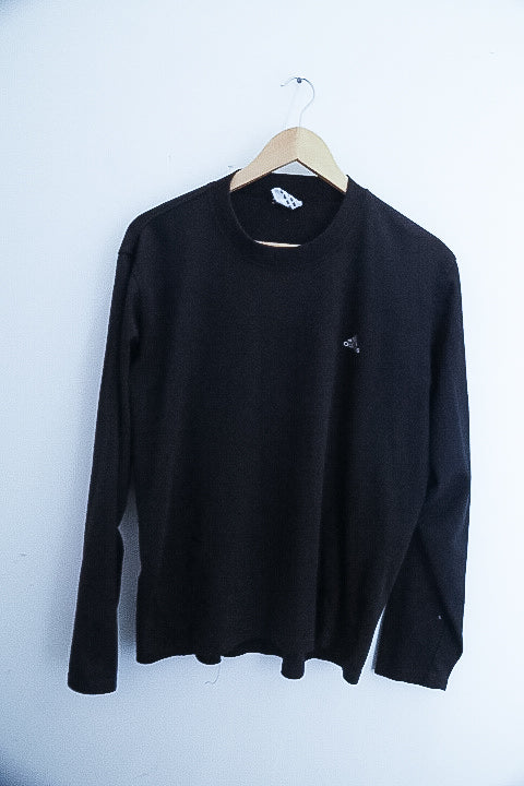 Vintage black Adidas mens medium sweatshirt