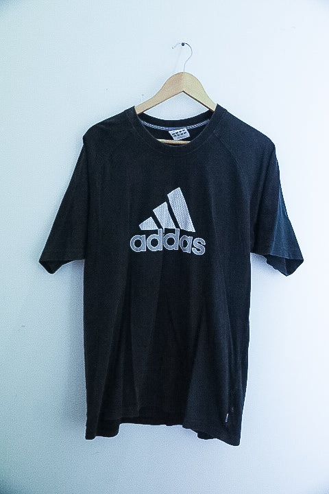 Vintage Black Big logo large tees