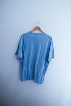 Vintage Vegas Graphics Sky blue mens tees XL