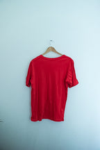 Vintage Cinncinati Baseball graphics red mens tees XL