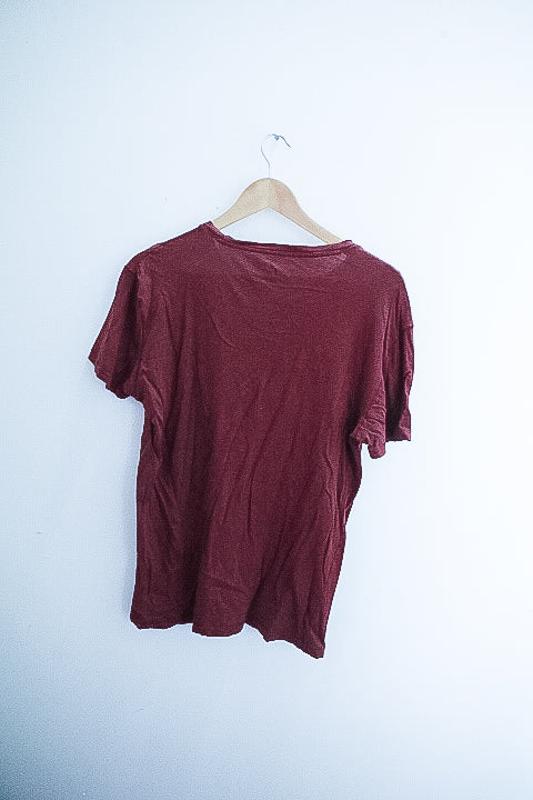 Vintage brown atlantic pacific graphics small tees