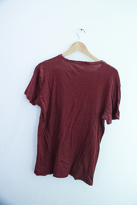 Vintage brown atlantic pacific graphics small tees