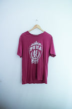 Vintage puma 48 graphics purple mens tshirt XL