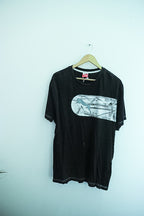 Vintage black puma big logo graphics mens tees XL