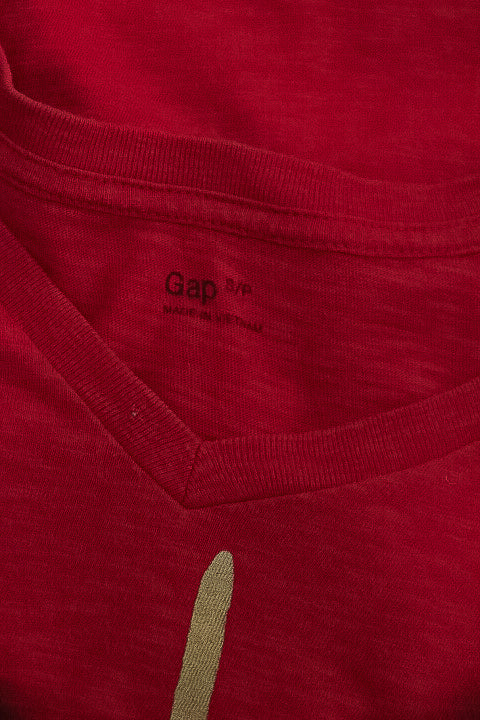 Vintage red Gap graphics small tees