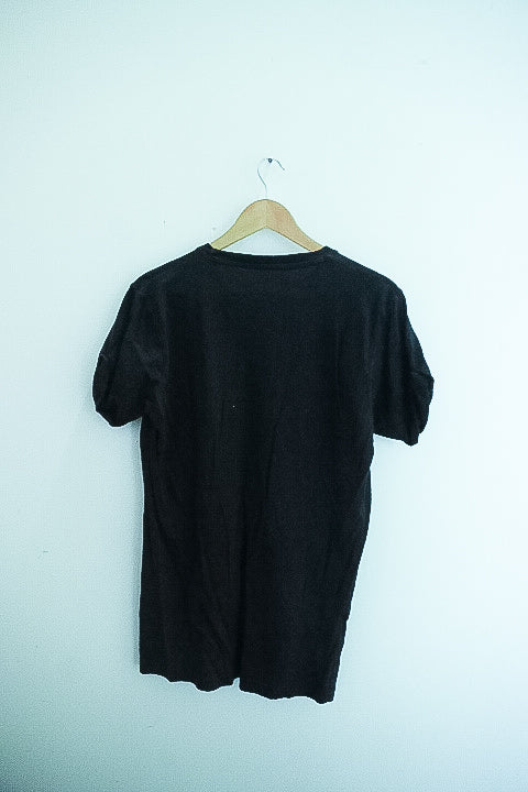 Vintage jack and jones graphics mens medium black tees