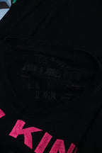 Vintage jack and jones graphics mens medium black tees