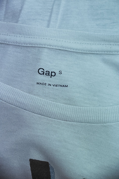 Vintage Gap Viva Libre graphics mens small white tshirt