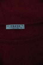 Vintage Erkek burgundy mens made in turkey tees XL