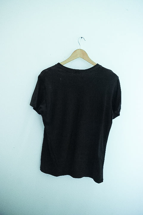 Vintage Adidas Brooklyn basketball graphics medium black tshirt