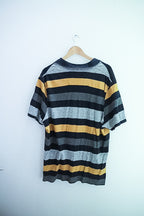 Vintage Maine new england classic multi stripped polo shirt XL