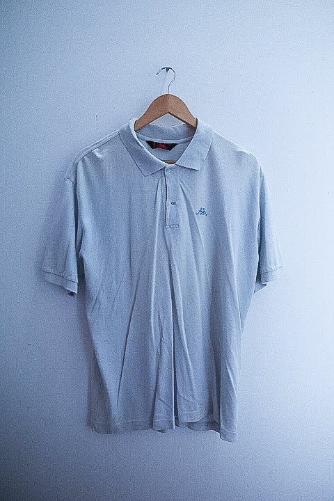 Vintage Kappa large blue mens polo shirt
