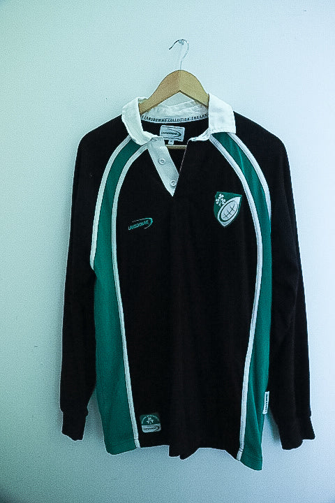 Vintage Lansdowne collection medium men long sleeve polo shirt